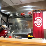 飯田商店 - 厨房の一部