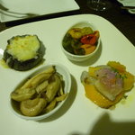 本日のいろいろお野菜４皿