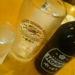 宿場 - たっぷりの焼酎。ずっとこのスタイルでいてくだたい←