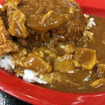 駒ヶ岳サービスエリア（上り） フードコート - 厚切り三元豚カツカレー