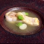 エニェ - 甘鯛と姫カブのスープ仕立て