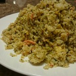 天廣堂 - ズワイガニと高菜漬けの炒飯