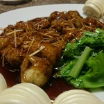 天廣堂 - 柔らか豚角煮　黒酢酢豚仕立て