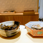 銀座 しのはら - 蛤と若芽