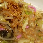 中央軒 - クリーミーな餡にパリパリ麺が旨い！