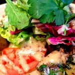 ブレッツカフェクレープリー - ブルターニュ産バターサーディンのサラダ