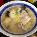 毛家麺店 - 豚しゃぶラーメン（塩 880円）