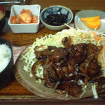 Nikuryourinomise Matsunoya - 焼き肉定食850円