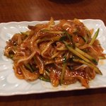 心龍 - 豚耳の辛味冷菜