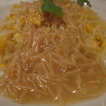 レンゲ - 干し貝柱の餡かけチャーハン