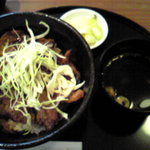 TON｀S　BAR - 豚生姜焼き丼