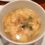 桔梗苑 - 玉子スープ