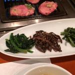 桔梗苑 - ナムル盛り合わせ4種