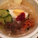 桔梗苑 - 冷麺ハーフ