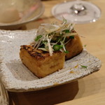 鳥しき - 揚げ豆腐