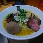 竹末東京Premium - 味玉鶏そば950円