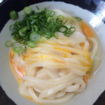 山越うどん - かまたま（250円） 2017.3