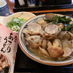 丸亀製麺 - あさりうどん(並)