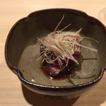 すし宮川  - メジマグロ   づけ