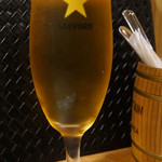 生ビール　５００円