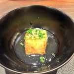 傳 - 白子を練り込んだ揚げ出し豆腐