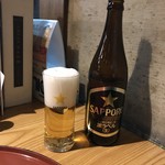 鳥焼 サムライ - 瓶ビール、587円