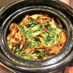 傳 - 筍と木の芽のご飯（土鍋）