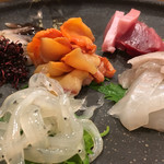 おん喰　せき尾 - お刺身盛り合わせ
