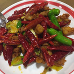 鐘楼 - 鶏肉の激辛炒め