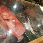 カウンターのお魚♪