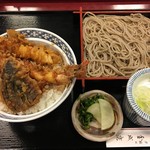 金城庵 - 天丼セット