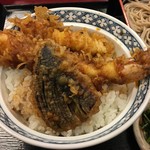 金城庵 - 天丼