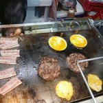 ログキット - 料理写真:鉄板で作られます