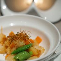 中国飯店 富麗華 - ランチコース 小柱のＸＯj醤炒め