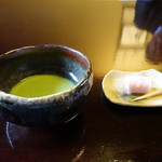 つる幸 - 抹茶で締めます