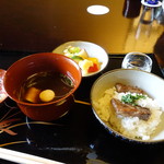 つる幸 - 能登牛の炊き込みご飯