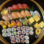 回転寿司すノ家 - 持ち帰り（１６３５円）