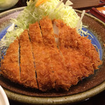 とんかつ竹亭 - チキンかつ定食 1058円