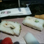 氷見回転寿司　粋鮨 - 押し寿司は２種類でした！