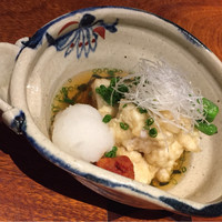 島之内 一陽 - 蓮根とたら白子揚げ出し