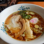 やまびこ食堂 - ラーメンセットのラーメン