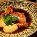Yorozumachi Hako - 金目と豆腐の煮付け