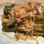 居酒屋　きまま - 野沢菜漬け