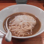 煮干中華ソバ イチカワ - かけそば（タレなし）