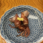 鮨おばな - ホタルイカ 蒸し