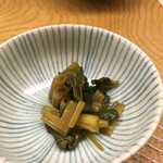 鮨おばな - わさび菜