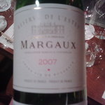 ステーキ＆ワイン オクソン - Margaux reserve de l'Estey/Calvet 2007