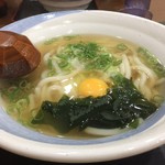 鳴門うどん - 月見うどん（ダブル）