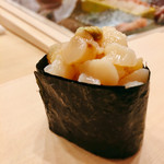 鮨ひがし山 - ▲五貫目:青柳(ばか貝)軍艦