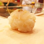 鮨ひがし山 - ▲六貫目:甘エビ